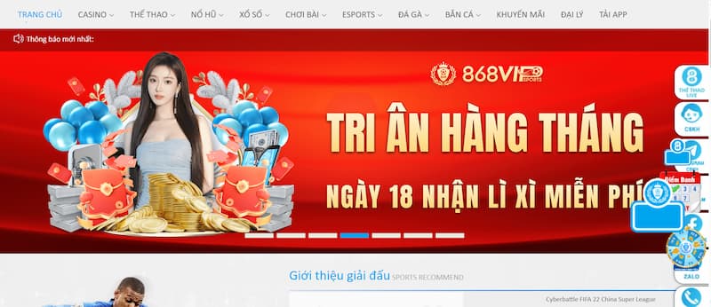 Chính sách bảo mật 868VIP 